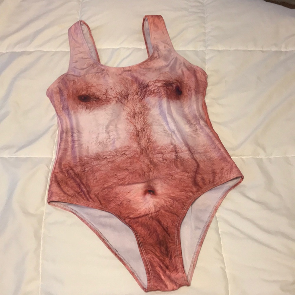 Hairy Chest Swimsuit